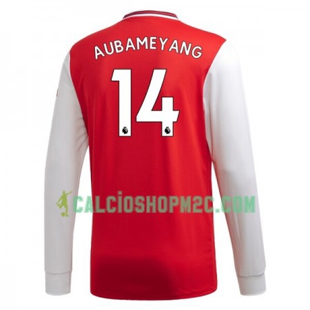 Arsenal Pierre-Emerick Aubameyang 14 Maglia Prima 2019/2020 Manica Lunga
